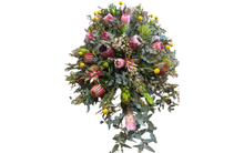 Load image into Gallery viewer, Native Celebration Casket arrangement